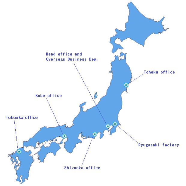 LOCATION OF OFFICES AND FACTORY